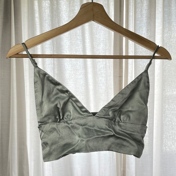 Adorable Satin Bralette - Picture 2 of 7